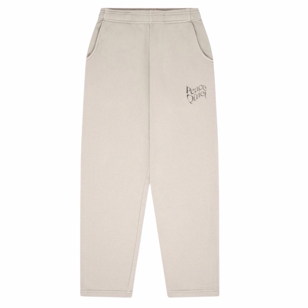 Museum of Peace & Quiet Sweatpants Cream‎ X-Small NWT Minimalist Fleece Joggers
